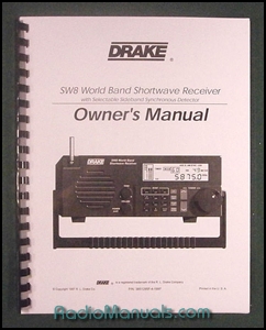 Drake SW-8 Instruction Manual
